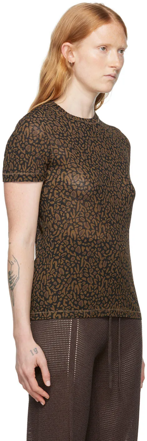 Animal-Print T-Shirt