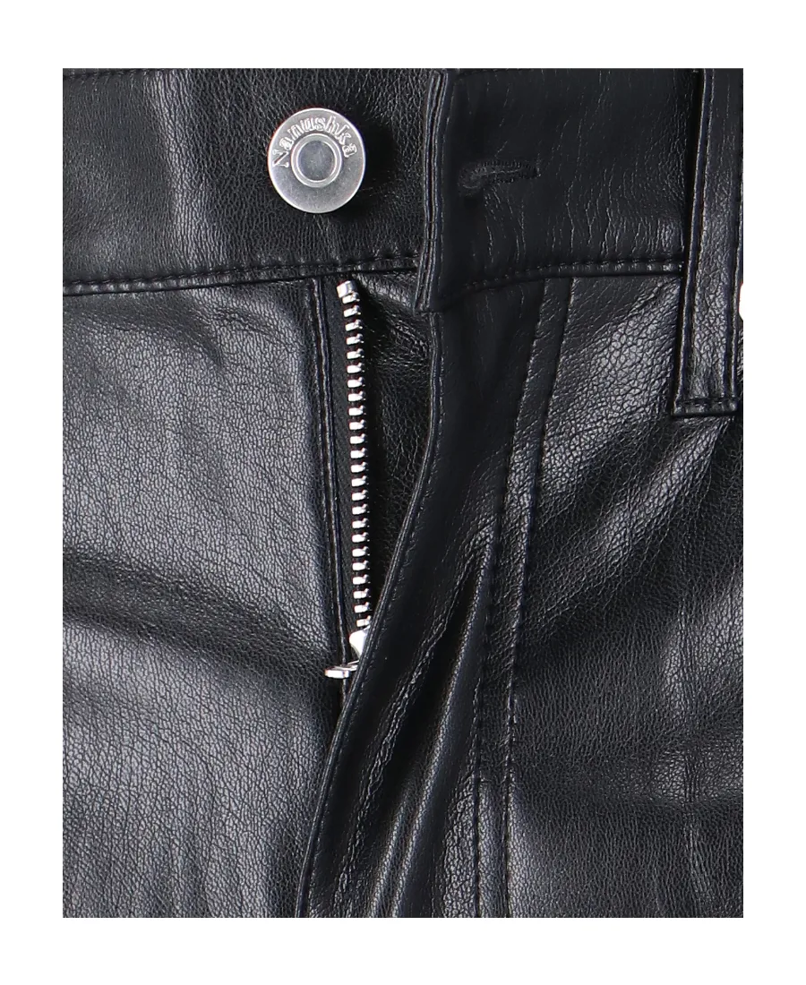 High-Rise Straight-Leg Pants