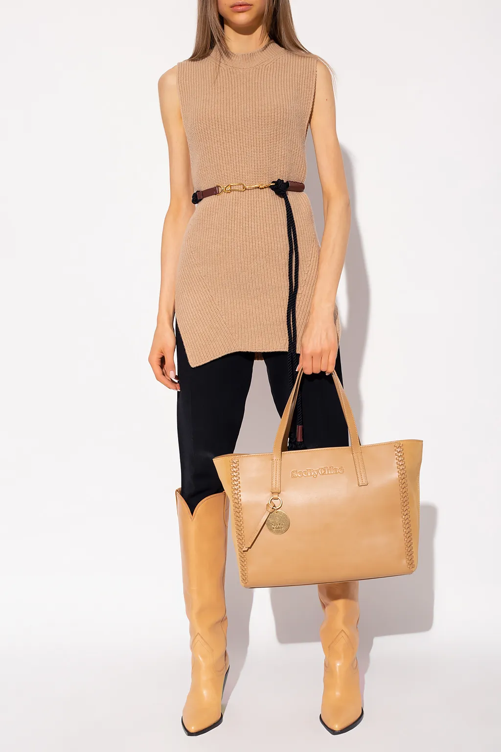 Sleeveless Knit Top