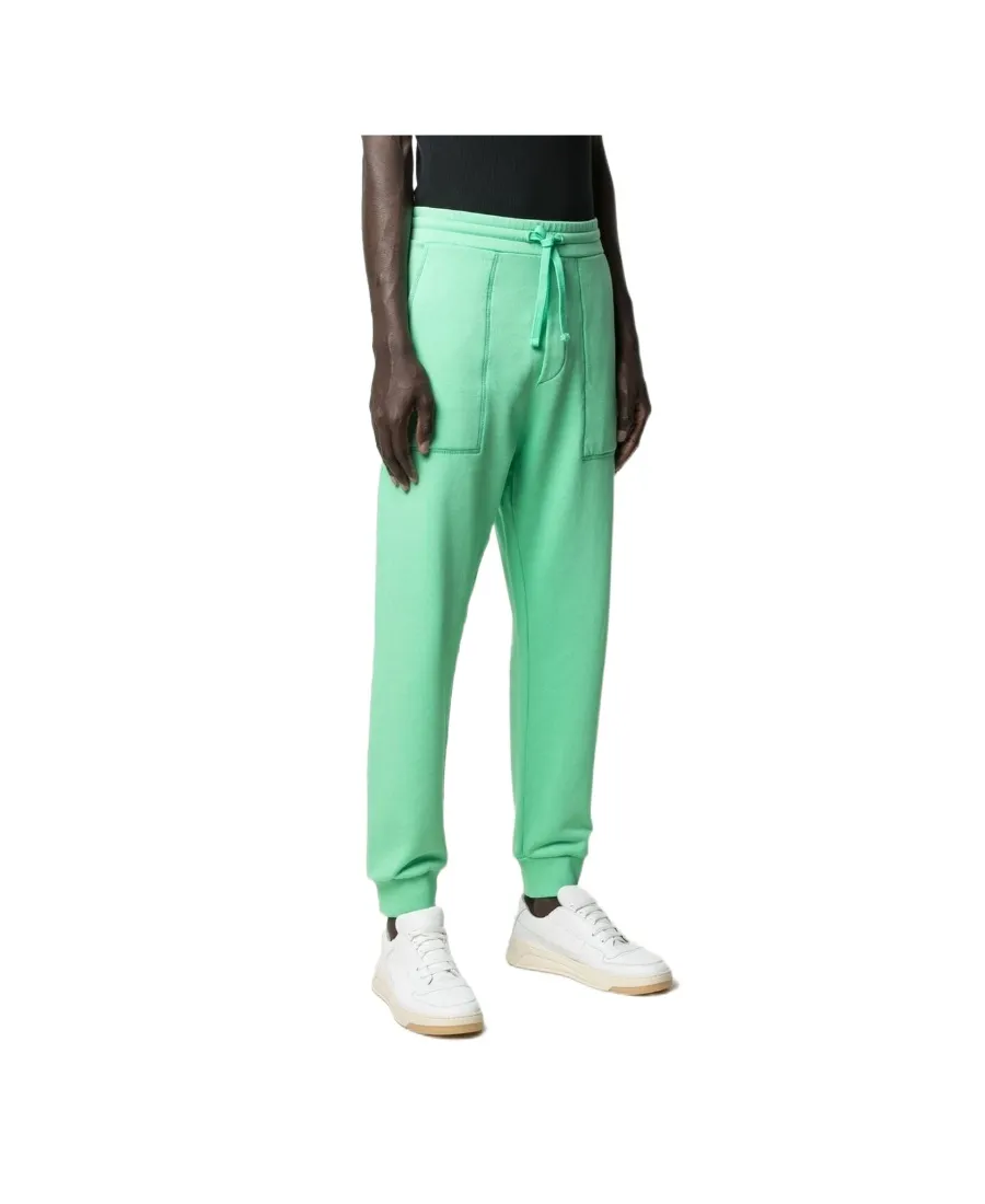 High-Waisted Tapered Trousers