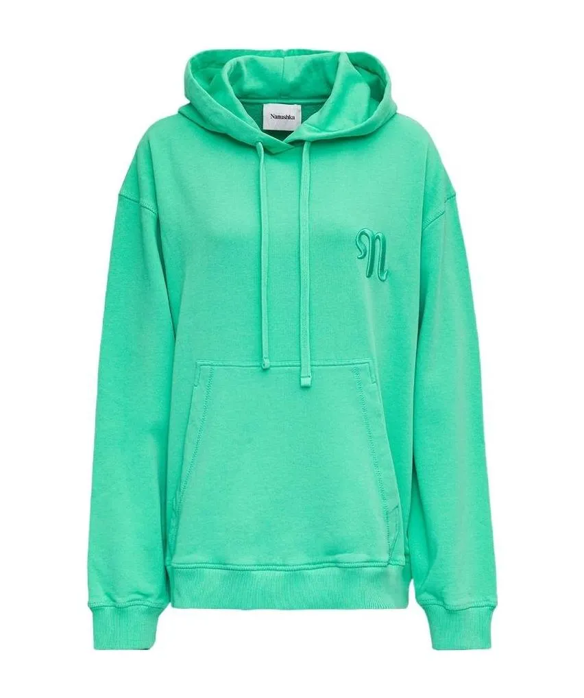 Logo Embroidered Hoodie