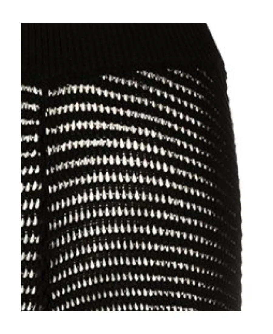 Bazia Crochet-Knit Slim Trousers