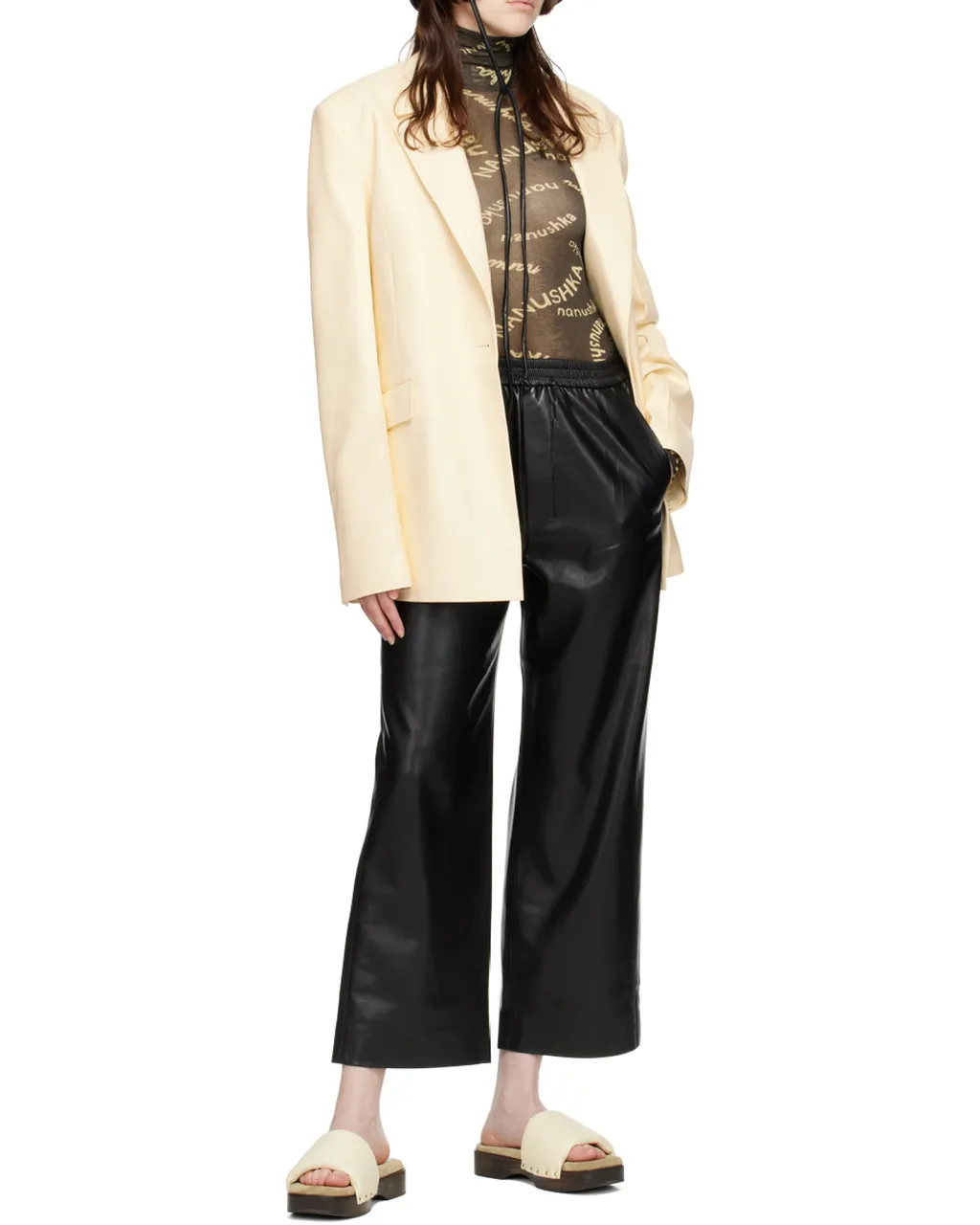 Odessa Straight-Leg Trousers