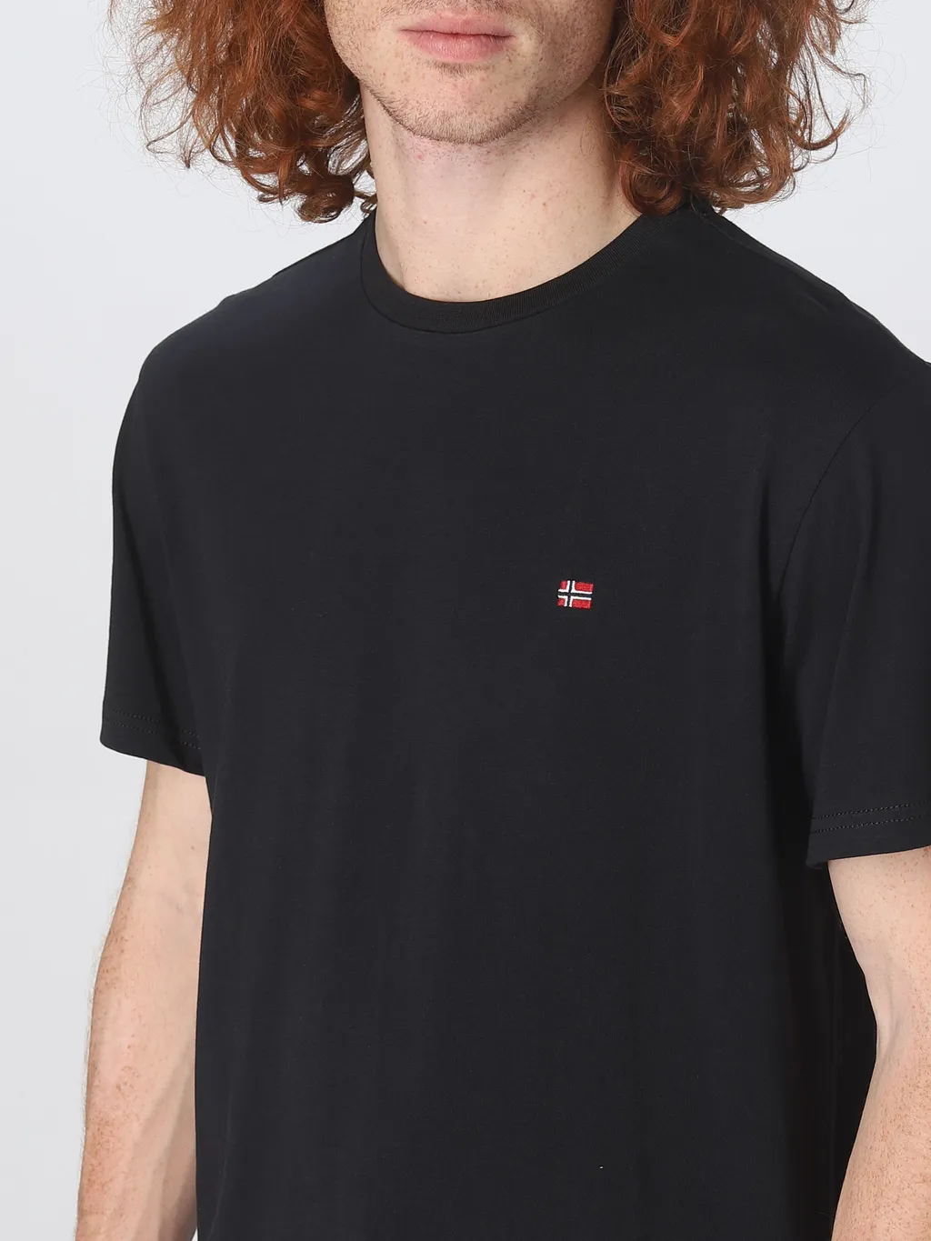 T-Shirt With Round Neck And Short Sleeves