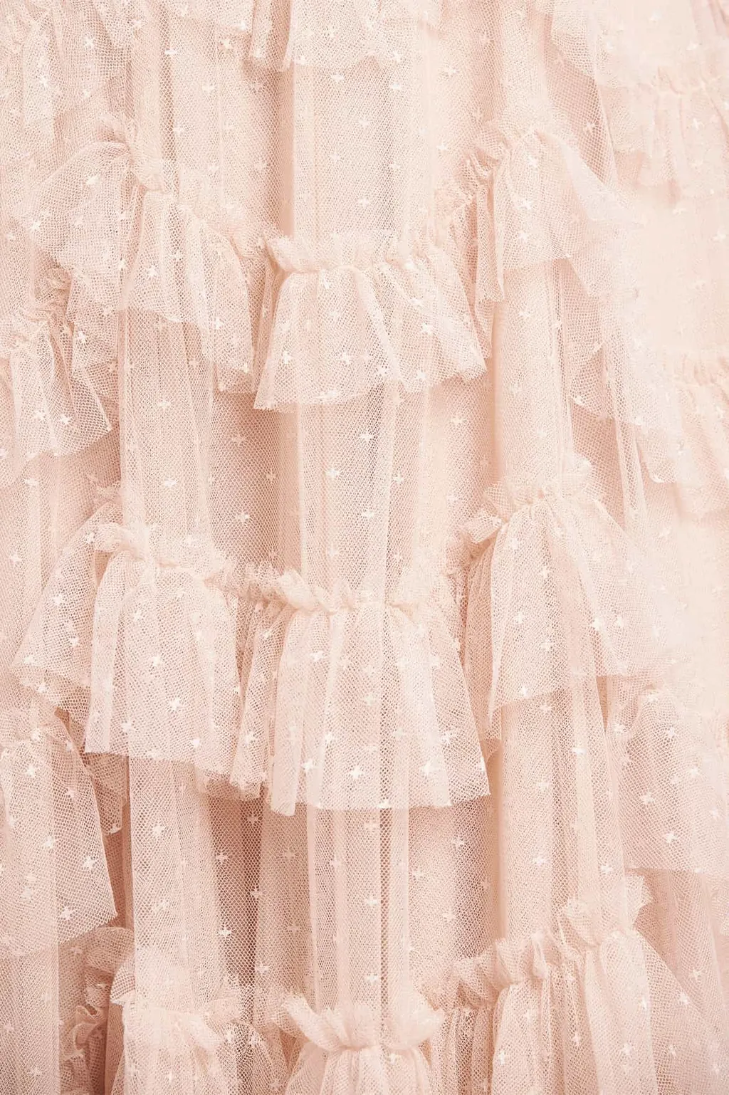 V-Neck Tulle Dress