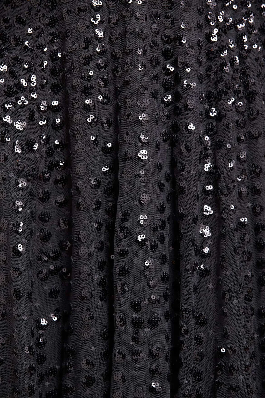 Sequined Cape Dress