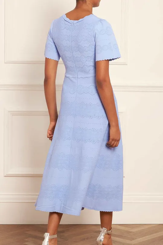 V-Neck Midi Dress