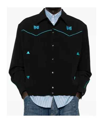 Butterfly-Appliqué Jacket