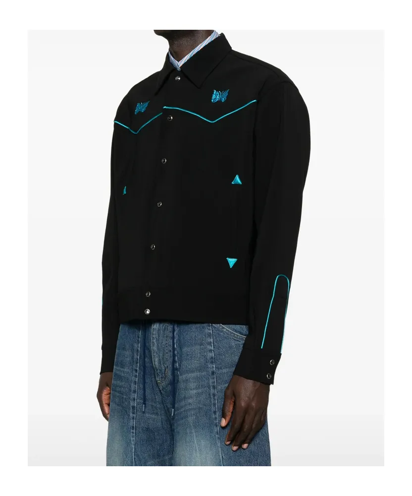 Butterfly-Appliqué Jacket