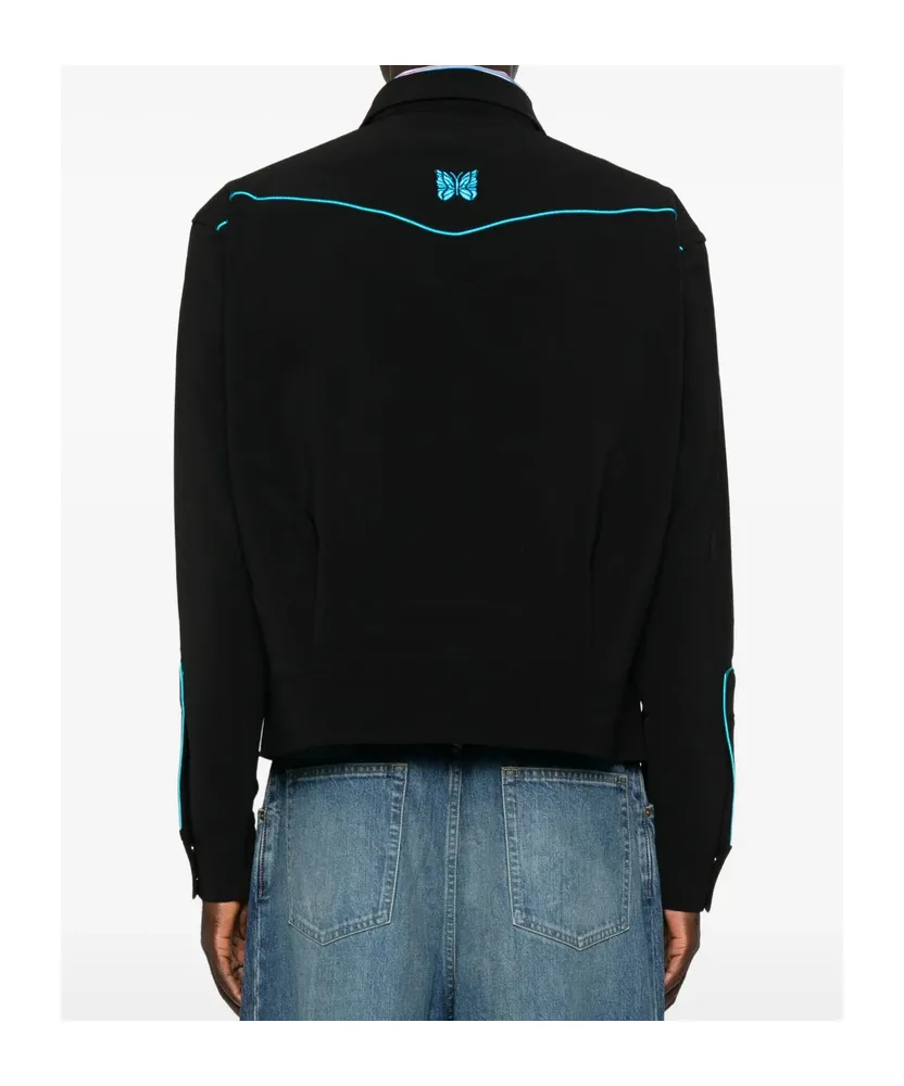 Butterfly-Appliqué Jacket