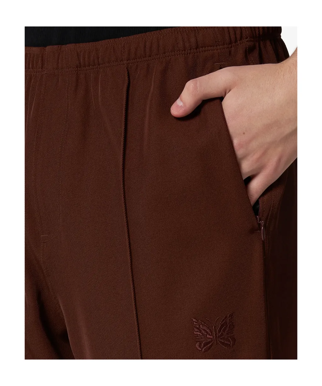 Logo Embroidered Mid Rise Trousers