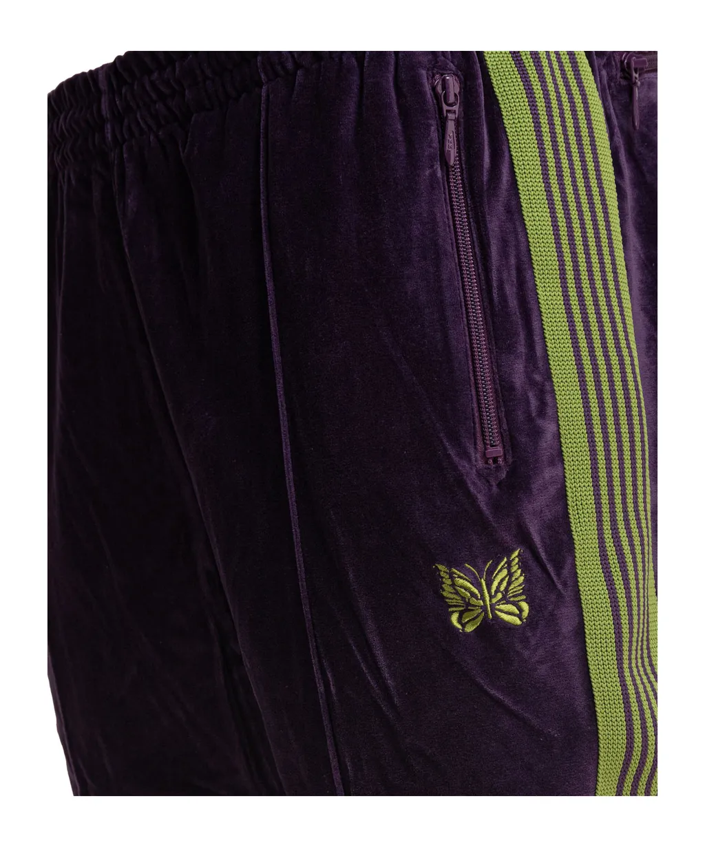 C/Pe Velour Boot-Cut Track Pants