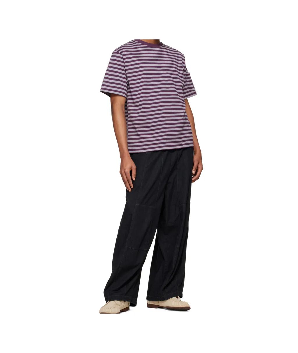 Drawstring Wide-Leg Trousers
