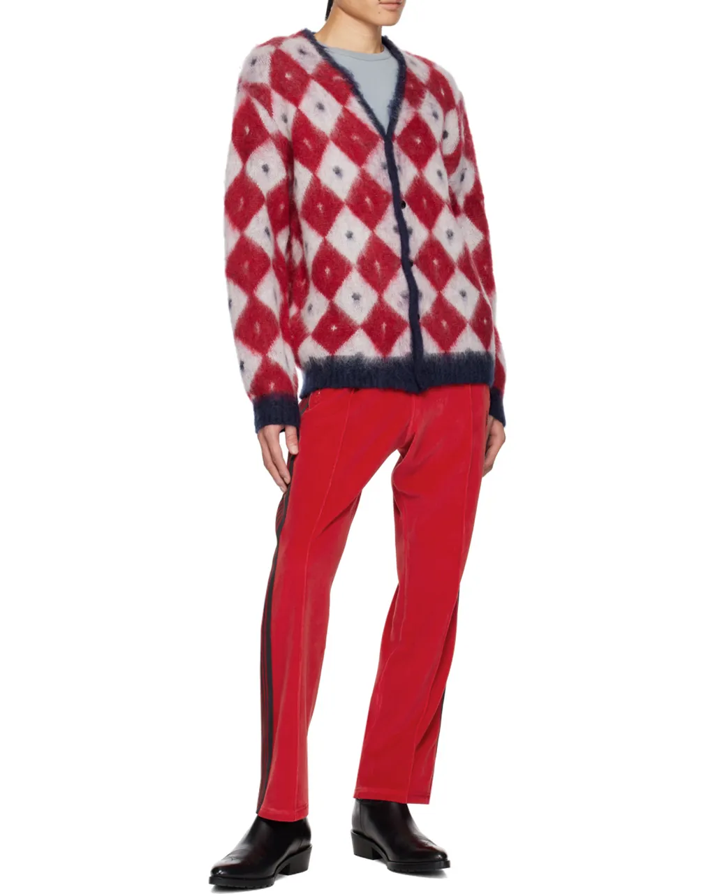 Butterfly Detailed Straight-Leg Track Pants