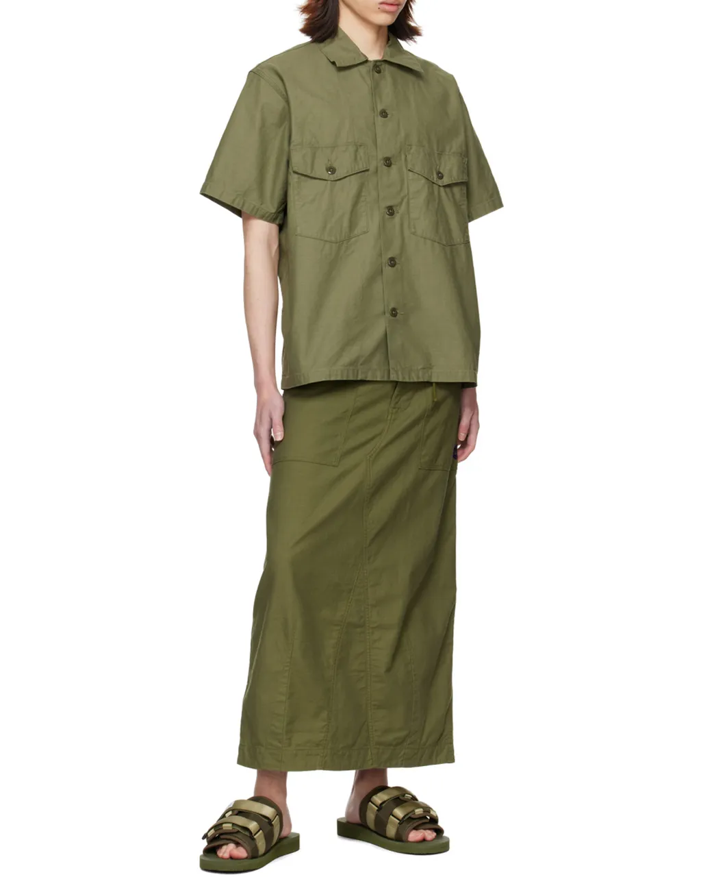 Collared Short-Sleeved Shirt