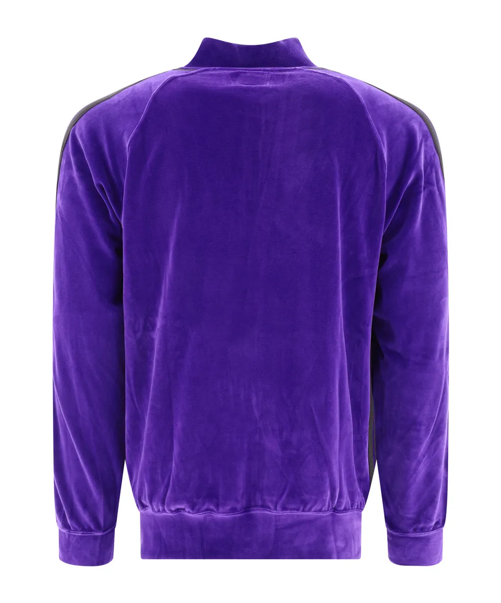 Logo Embroidered Zip-Up Track Jacket