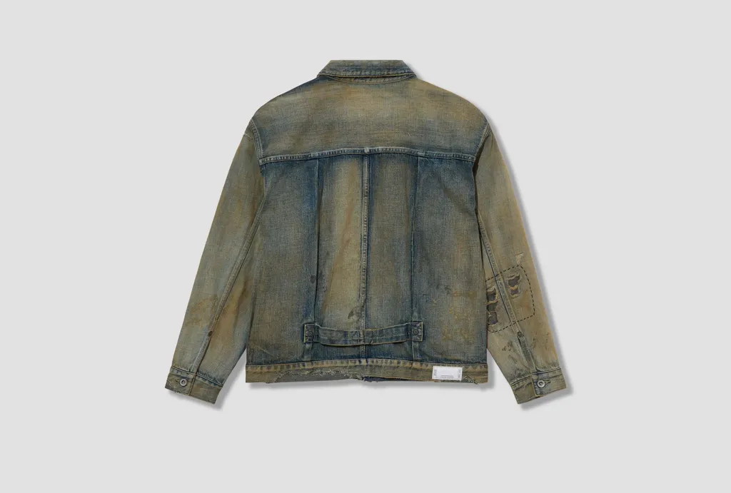 Long-Sleeved Denim Jacket