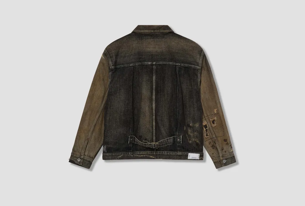Distressed Denim Jacket