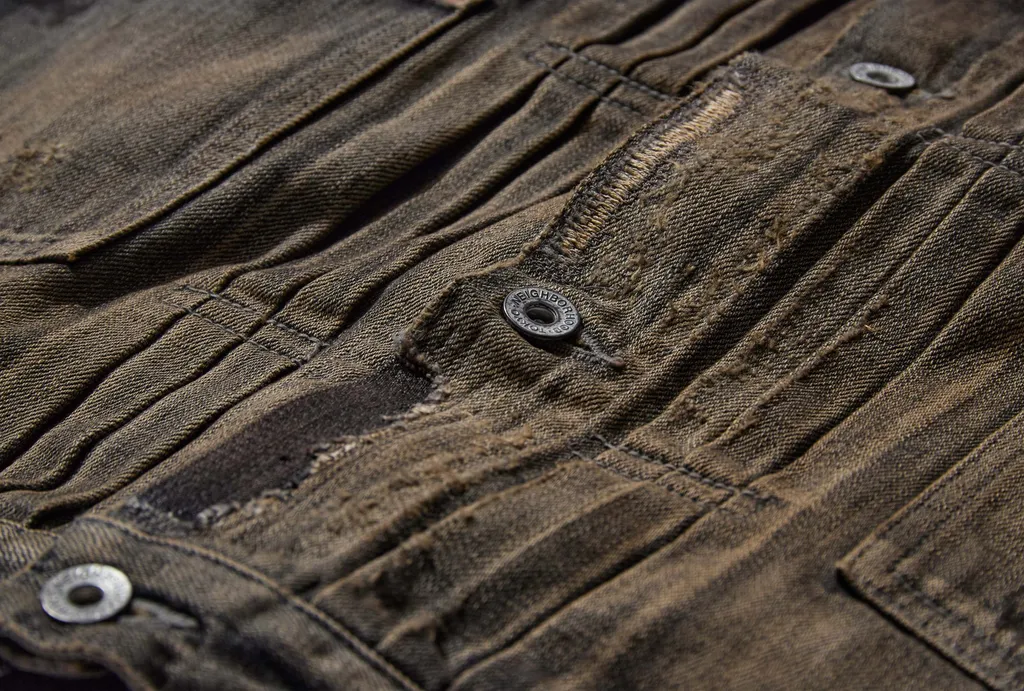 Distressed Denim Jacket