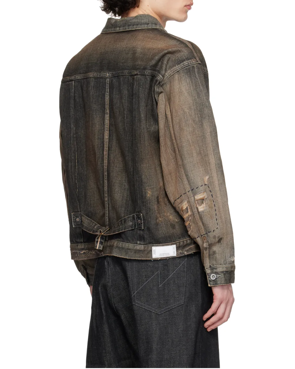 Distressed Denim Jacket