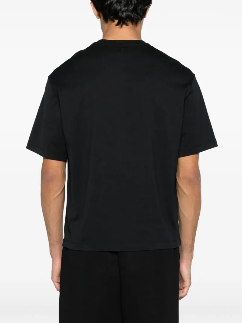 Piercing-Patch Crewneck T-Shirt