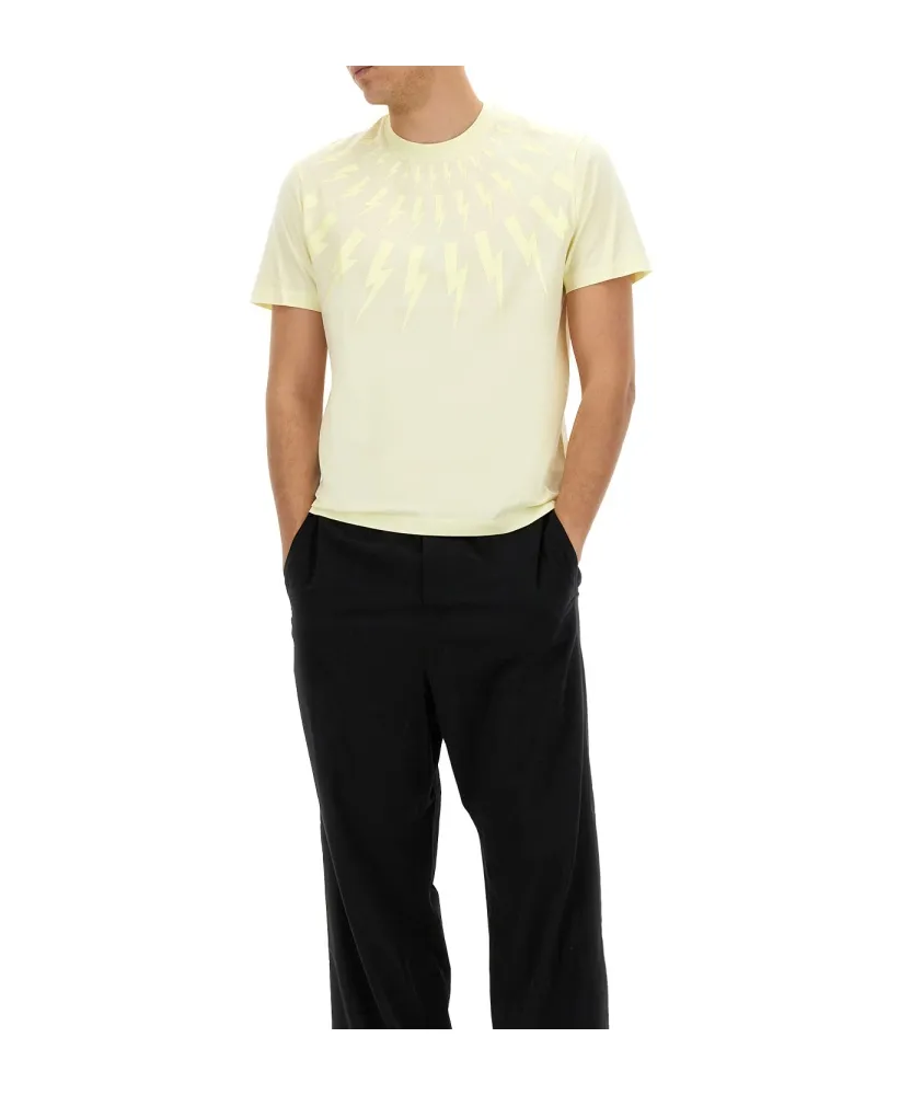 Fairisle Thunderbolt T-Shirt