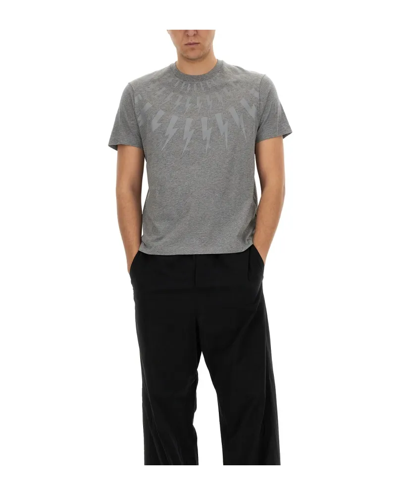Fairisle Thunderbolt T-Shirt