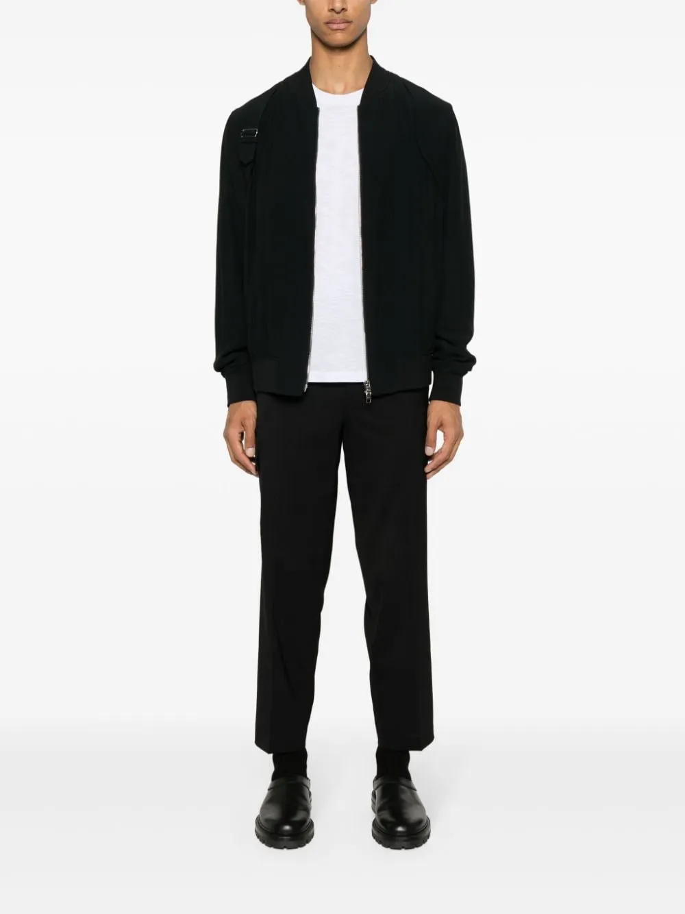 Slub-Texture Cotton T-Shirt