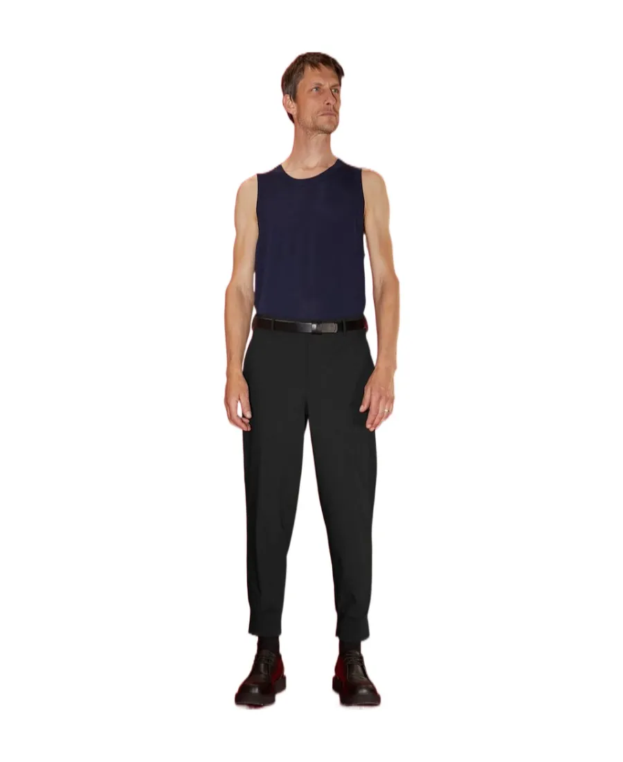 Rib Mouth Casual Pants