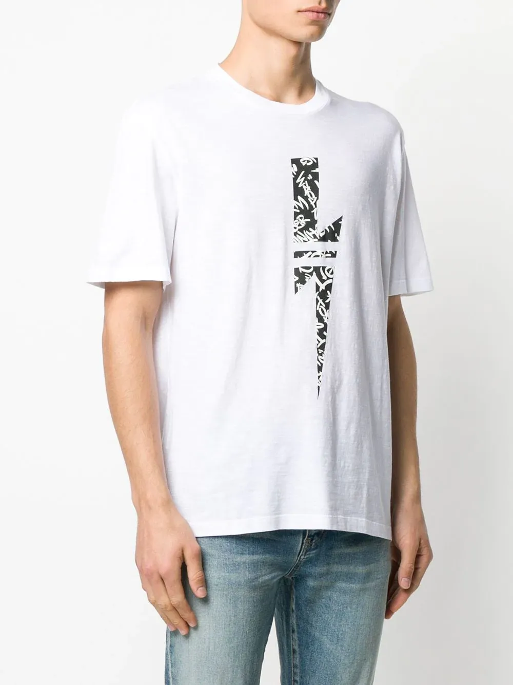 Lightning Print T-Shirt
