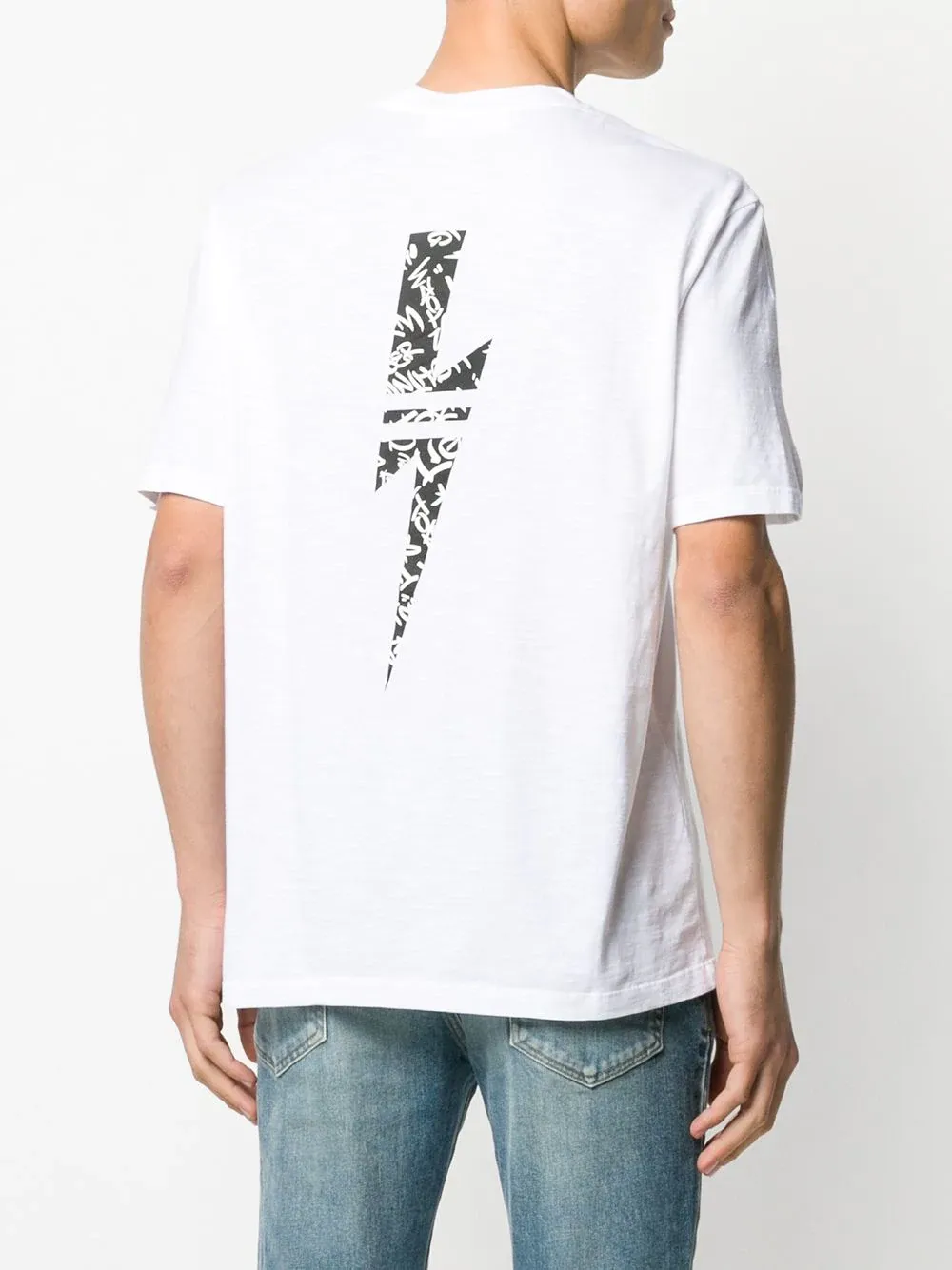 Lightning Print T-Shirt