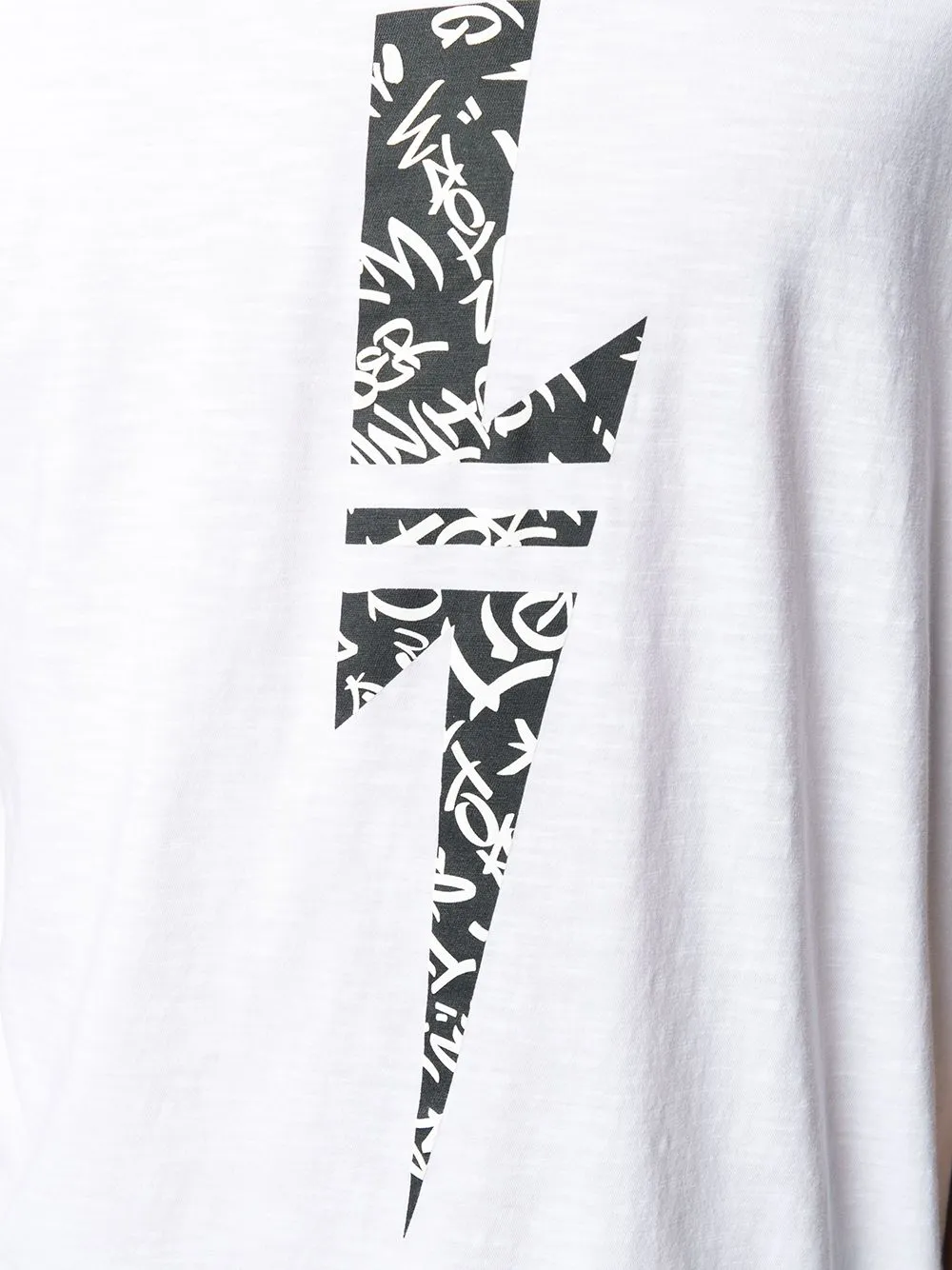 Lightning Print T-Shirt