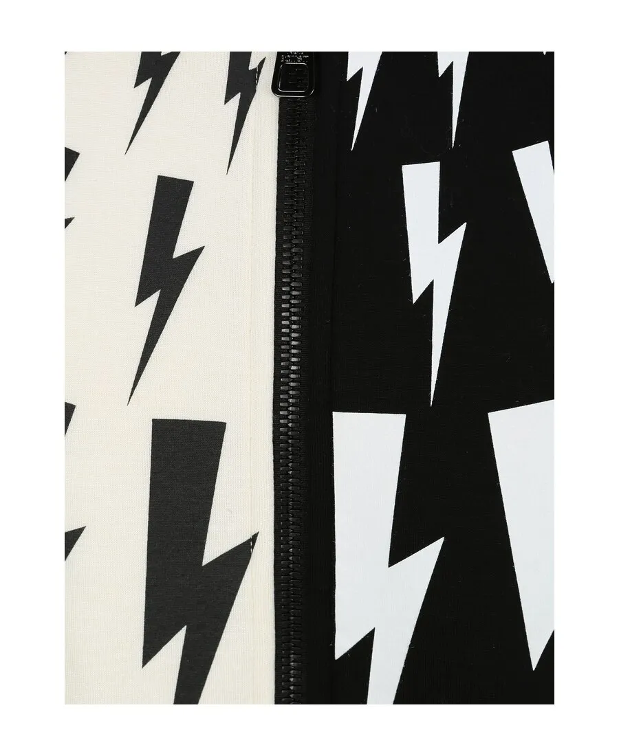 Lightning Print Leisure Jacket