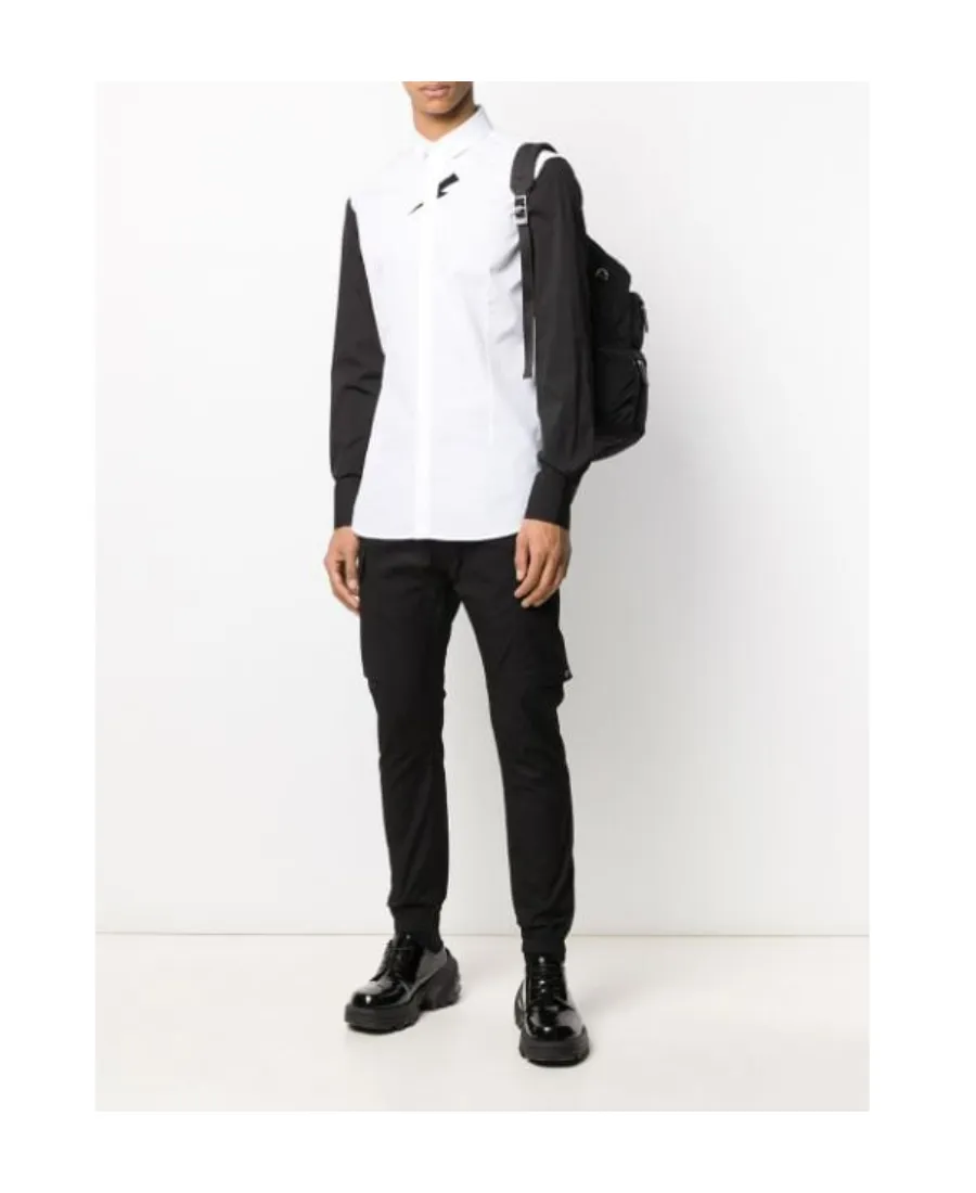 Long-Sleeved Lapel Shirt
