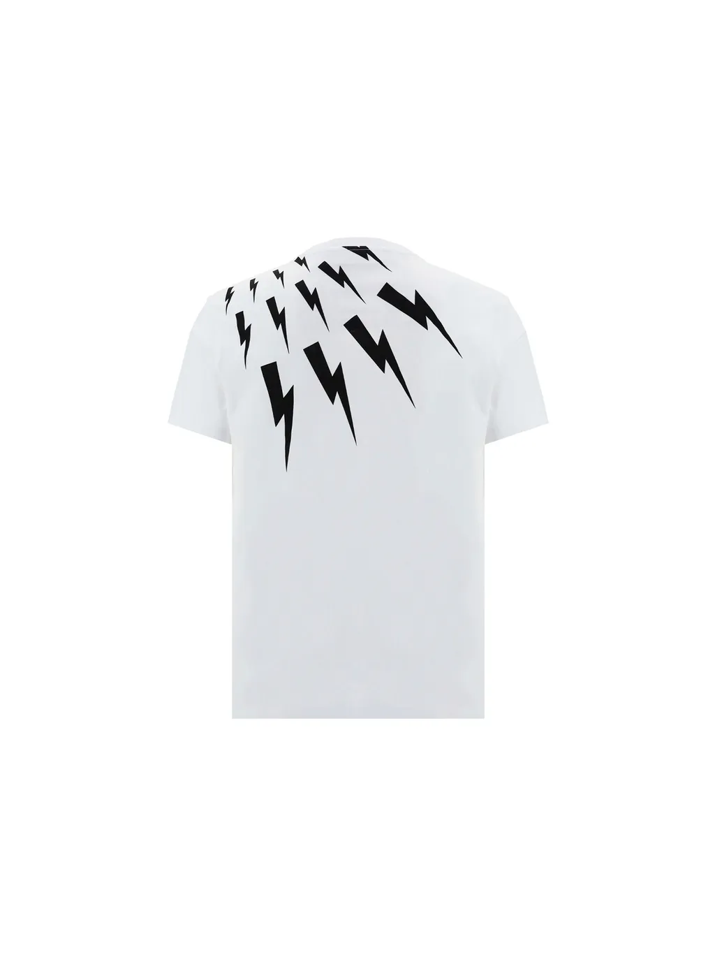 Thunderbolt-Print Cotton T-Shirt