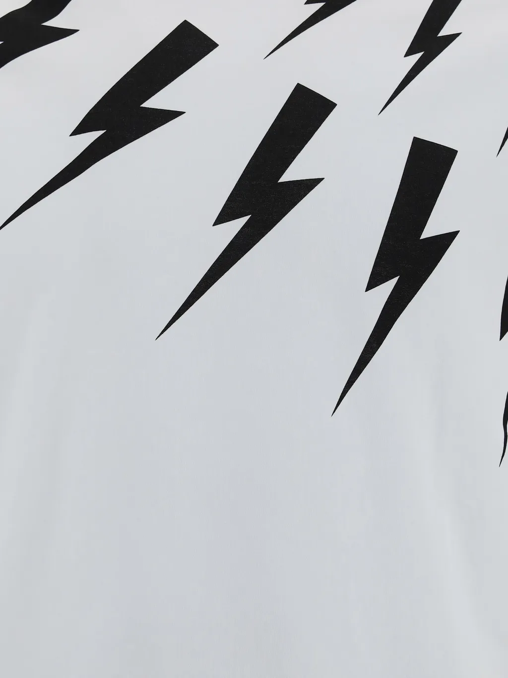 Thunderbolt-Print Cotton T-Shirt