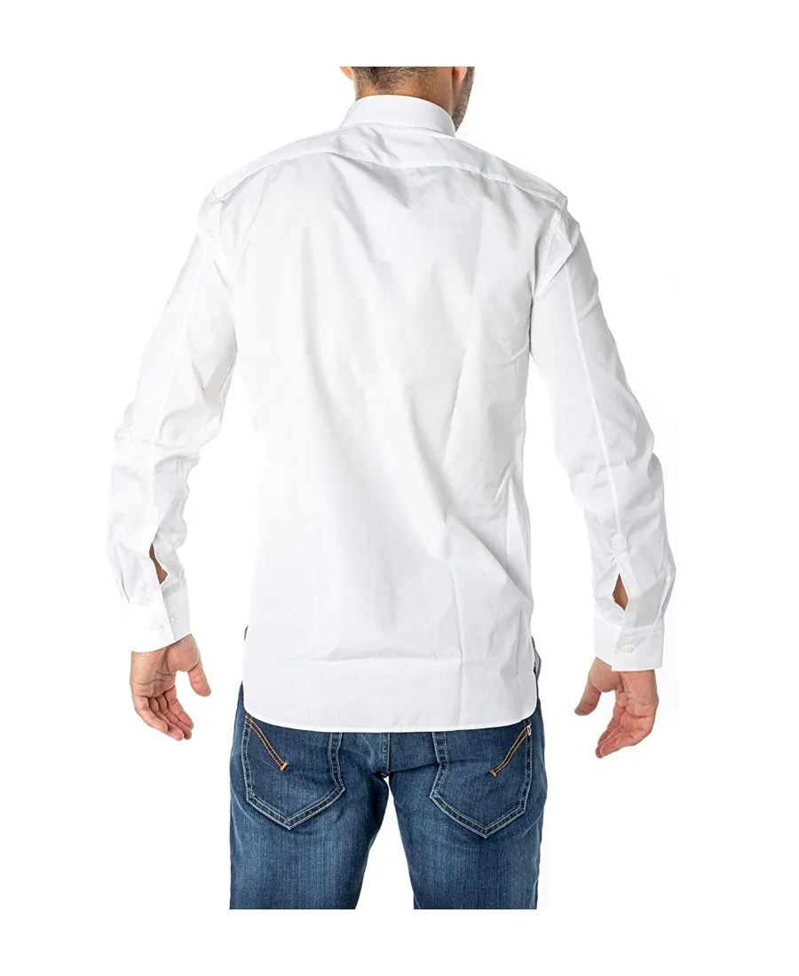 Long-Sleeved Lapel Shirt