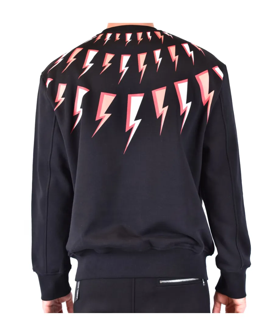 Thunderbolt-Print Sweatshirt