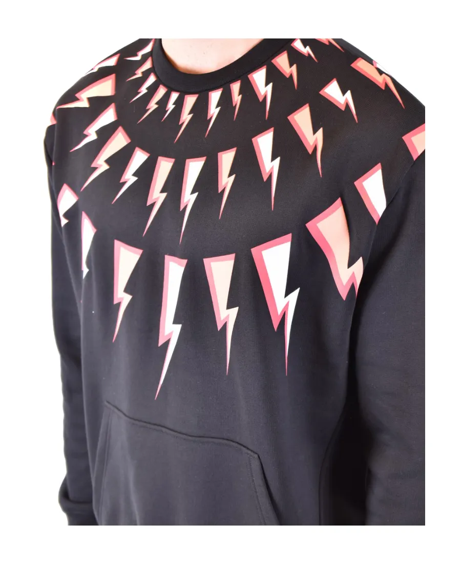 Thunderbolt-Print Sweatshirt