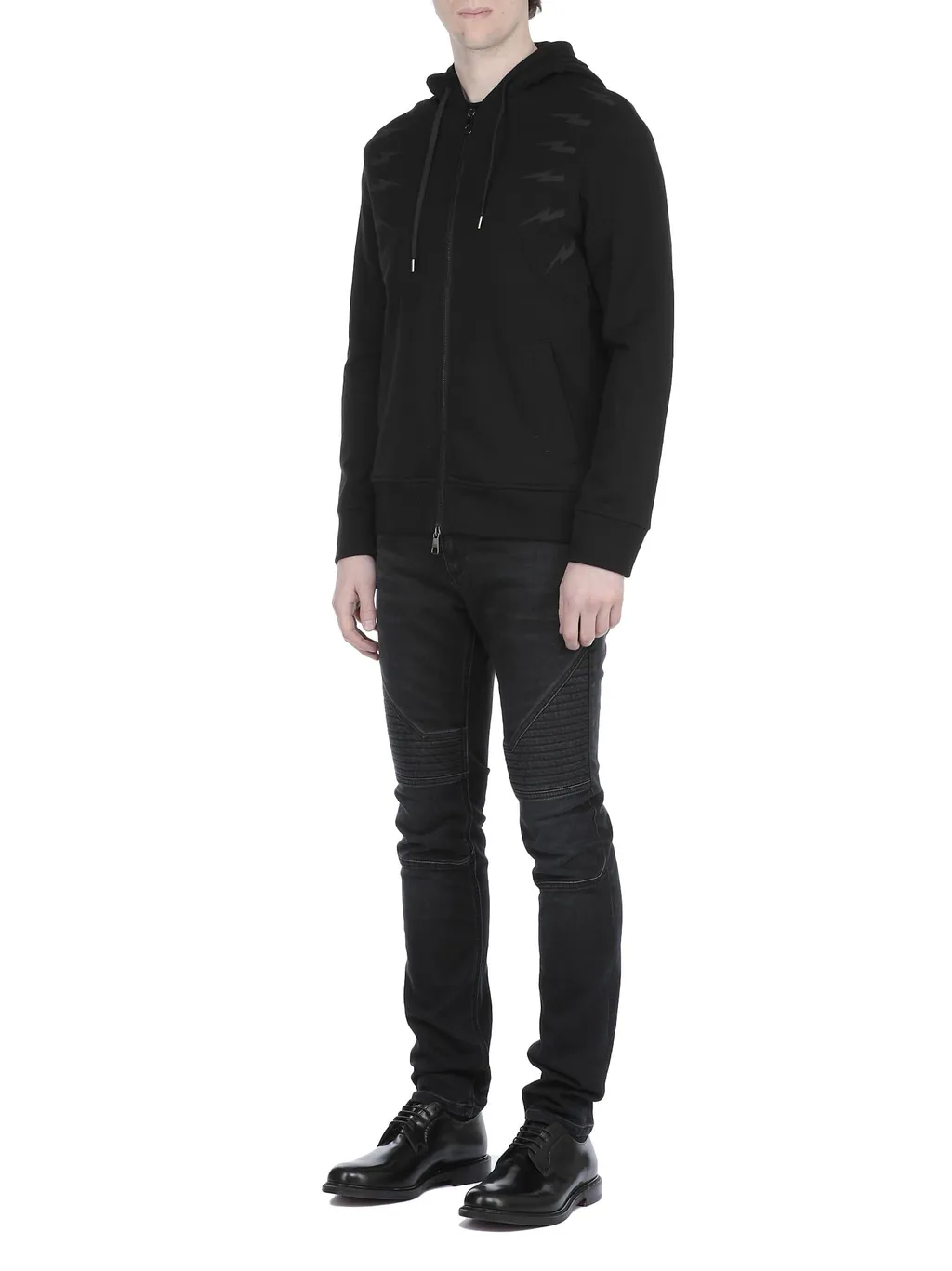 Hooded Long-Sleeved Hoodie