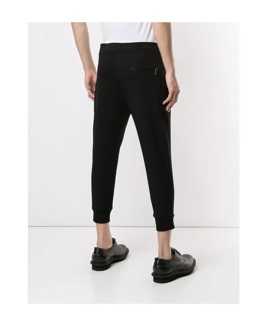 Elastic Waist-Edge Sweatpants