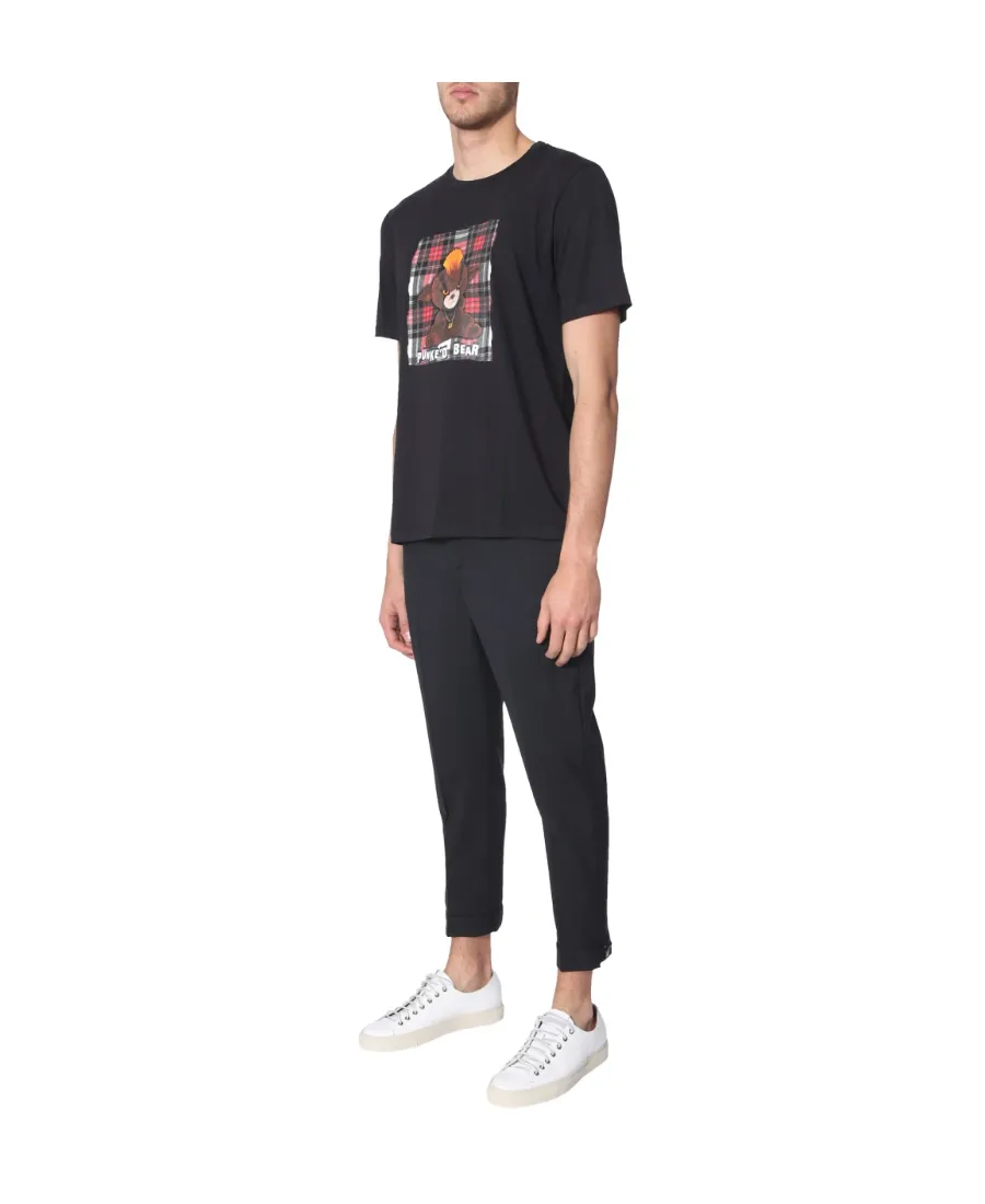Funke'd Bear Printed Short Sleeved T-Shirt