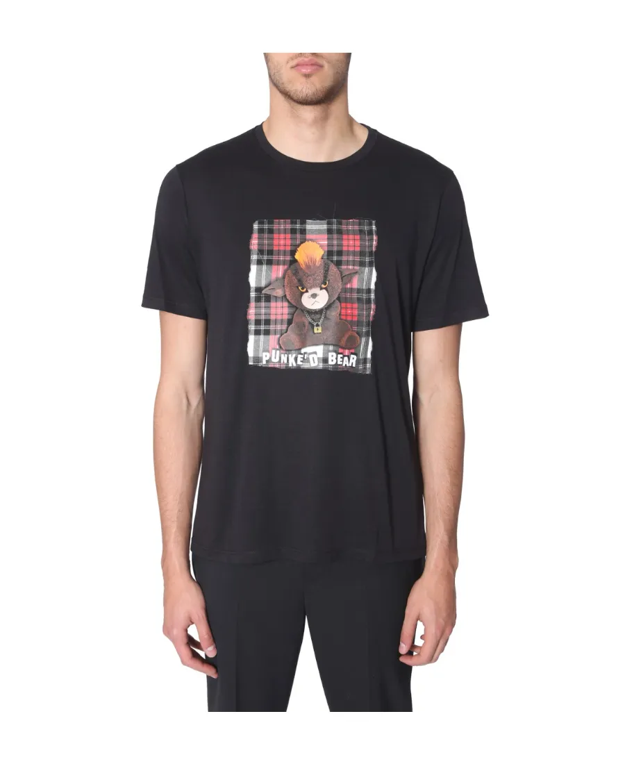 Funke'd Bear Printed Short Sleeved T-Shirt
