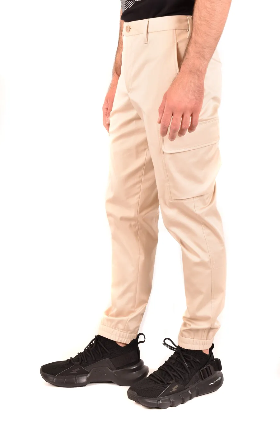 Tapered Overalls Casual Pants