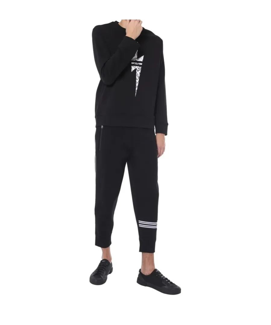 Lightning Printed Pullover