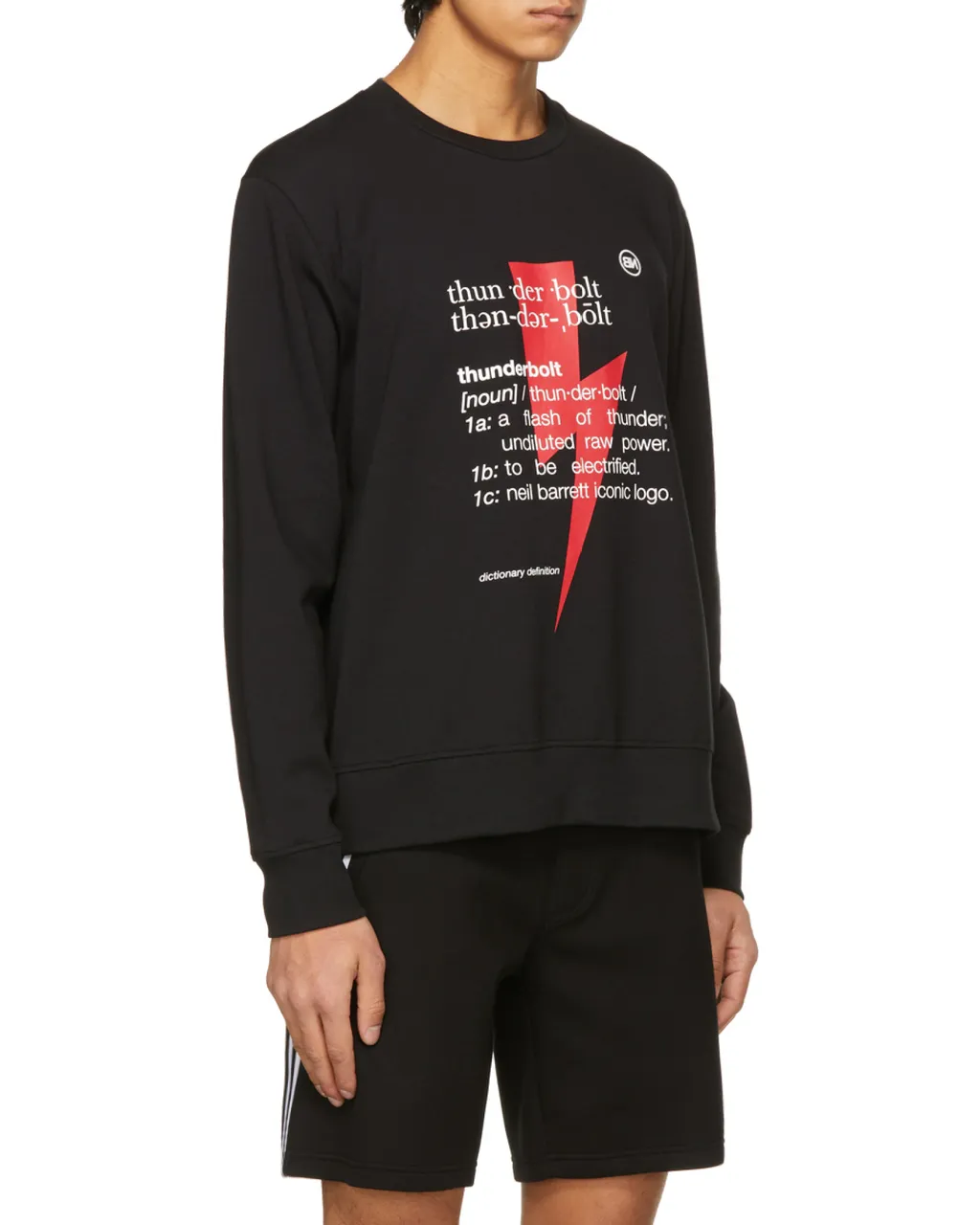 Thunderbolt-Print Sweatshirt