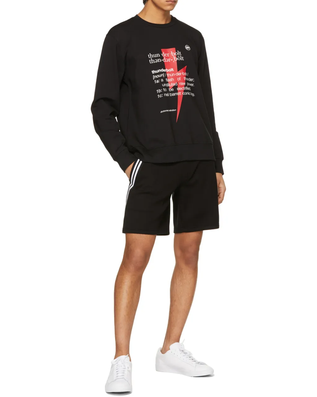Thunderbolt-Print Sweatshirt