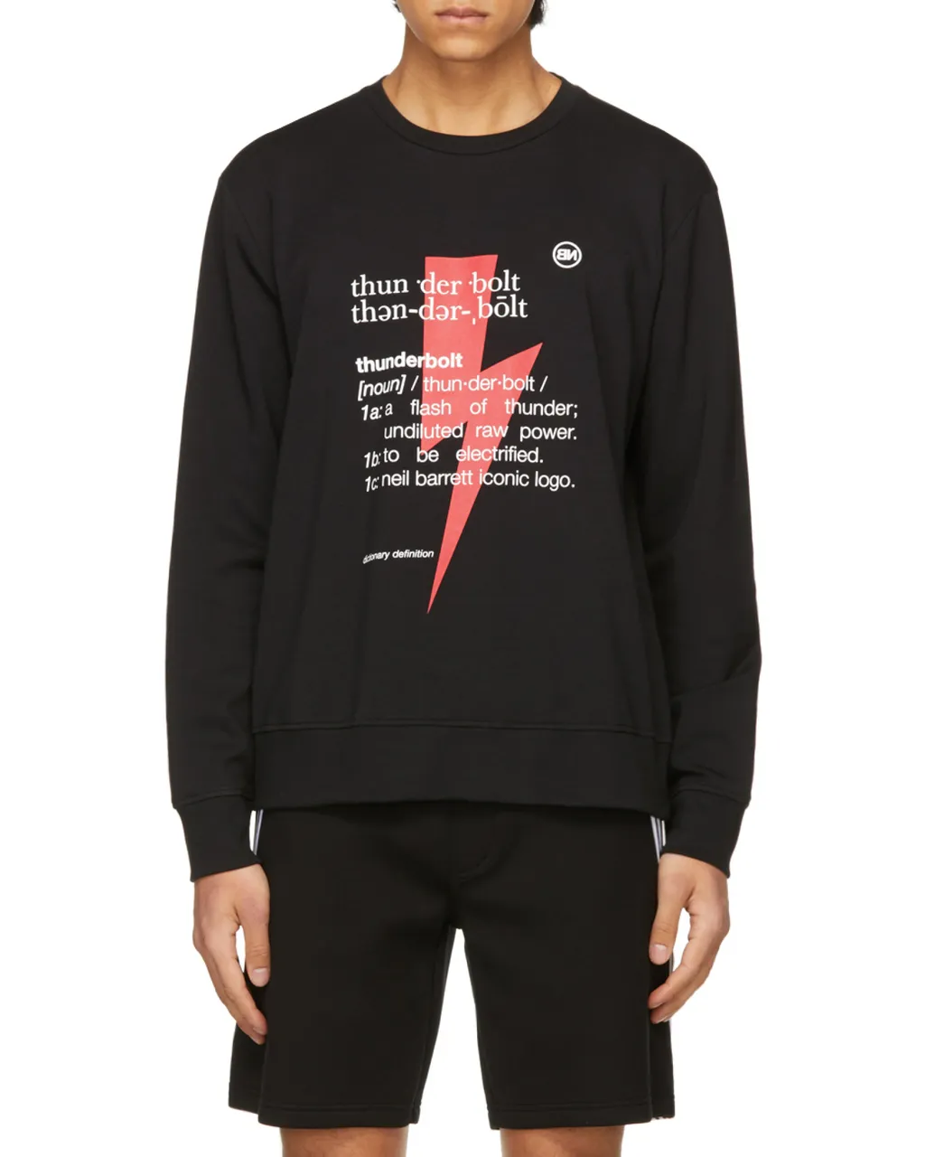 Thunderbolt-Print Sweatshirt