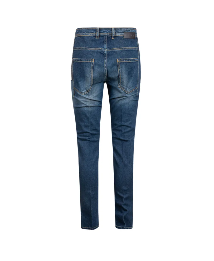 Slim Logo Jeans