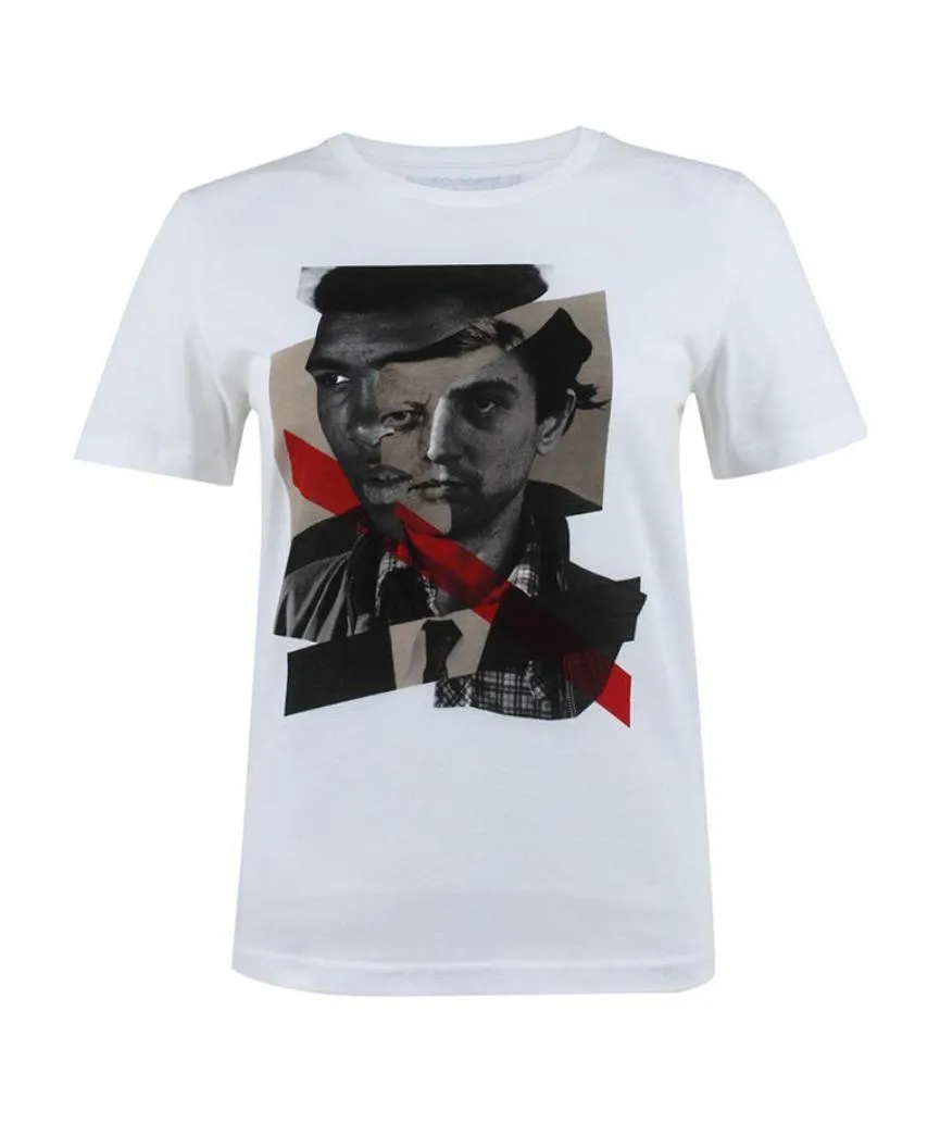 Character Printed Logo T-Shirt